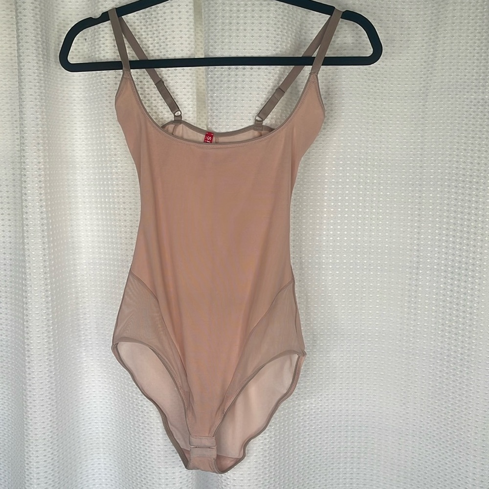 Spanx Shaper Bodysuit One Piece Shapewear Layering Sz S